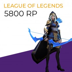 League Of Legends 5800 RP